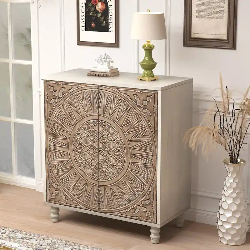 COSIEST vintage dressoir en buffetkast