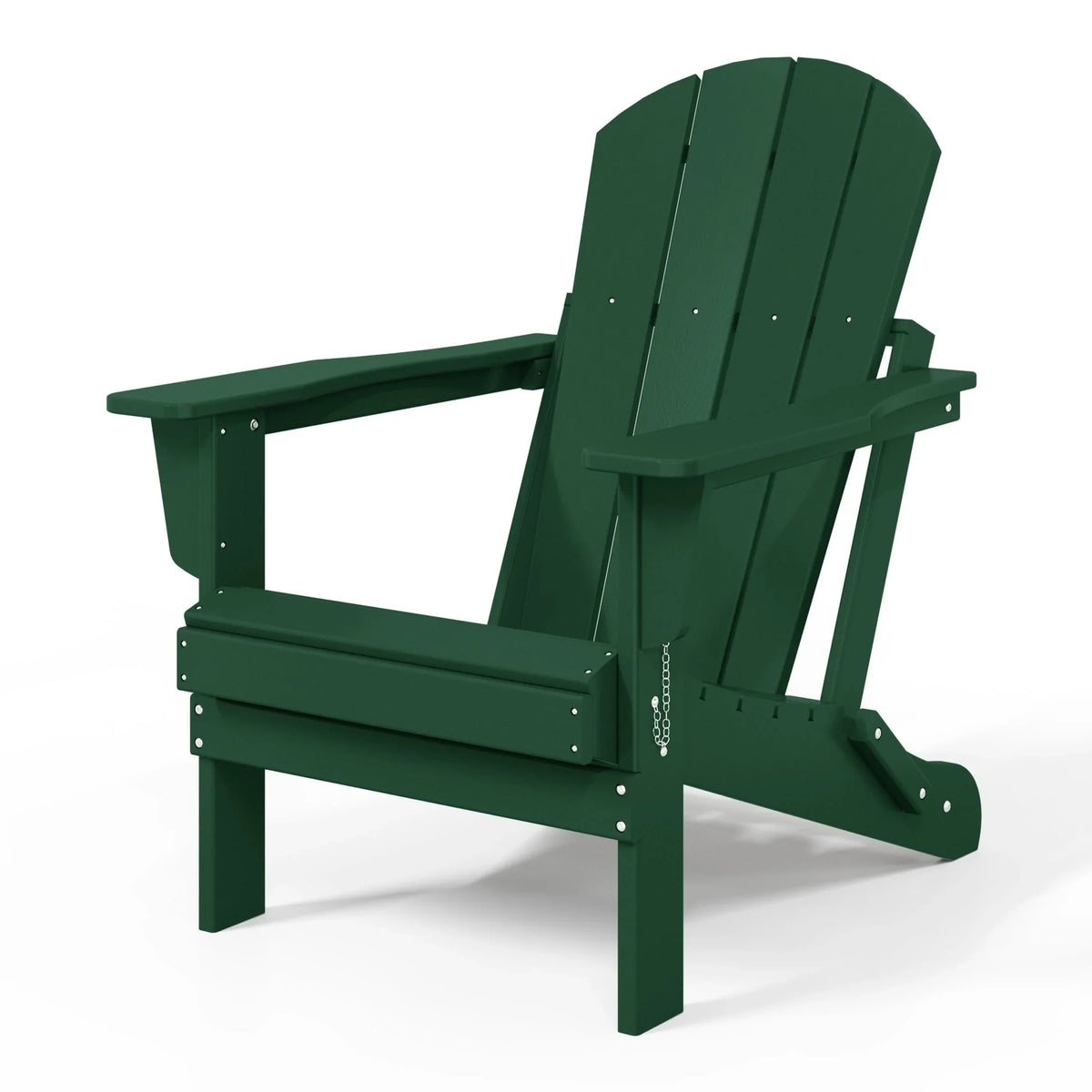 Polytrends Laguna Adirondack-Klappstuhl für die Terrasse, lichtecht und wetterbeständig