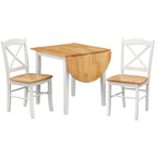 Simple Living Country Cottage eethoek, 3-delig, met neerklapbare bladen