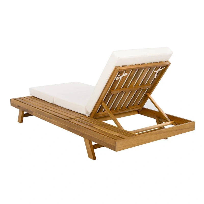 Christopher Knight Home- Michael loungeset van acaciahout voor buiten, set van 2