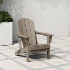 Polytrends Laguna Adirondack-Klappstuhl für die Terrasse, lichtecht und wetterbeständig