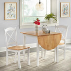 Simple Living Country Cottage eethoek, 3-delig, met neerklapbare bladen