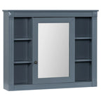 Meuble-lavabo de salle de bains moderne de 36' avec lavabo intégré et armoire à miroir, 2 portes et 2 tiroirs