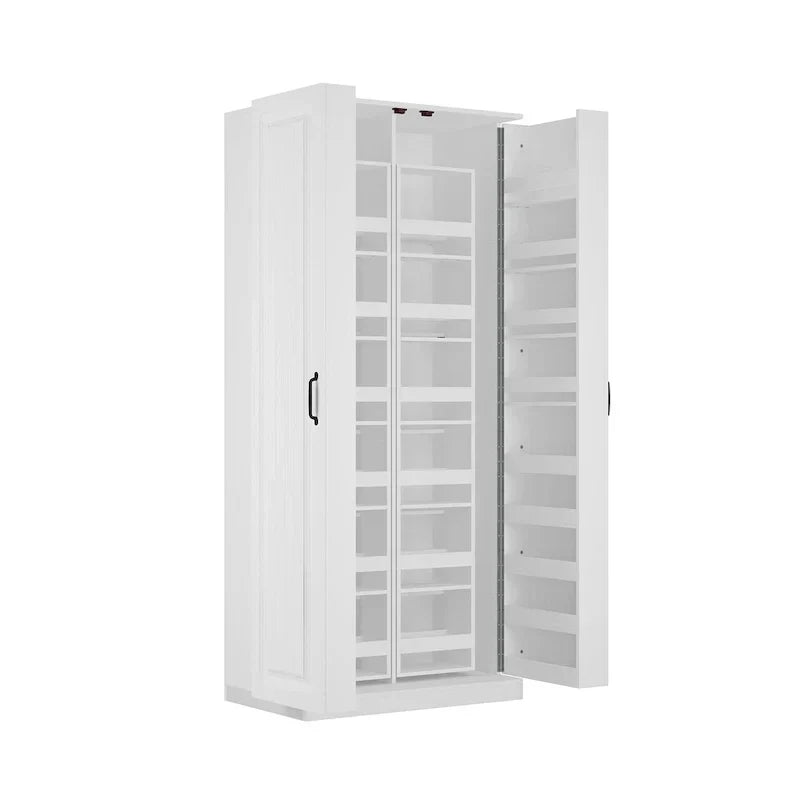 Veelzijdige keukenorganizer: compacte kast van 31.5 met slimme opbergruimte