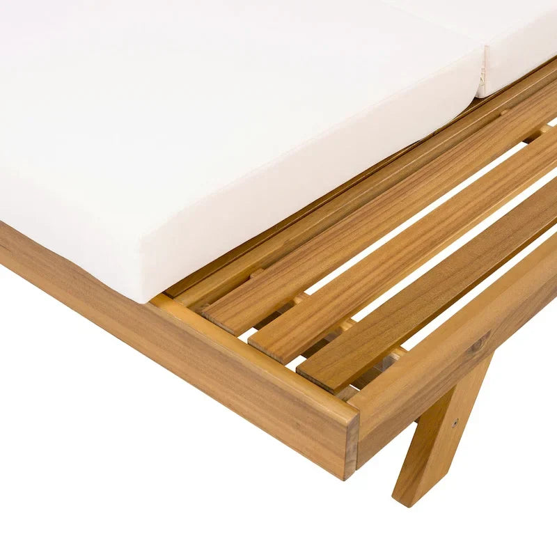 Christopher Knight Home- Michael loungeset van acaciahout voor buiten, set van 2
