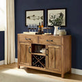 Crosley Roots buffetkast met naturel afwerking - 52  W x 18  D x 36  H