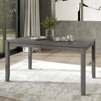 Set da pranzo classico in legno CraftPorch da 7 pezzi