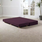 Tagesbett / ausziehbares Schlafsofa in Queen-Size - Microvelvet