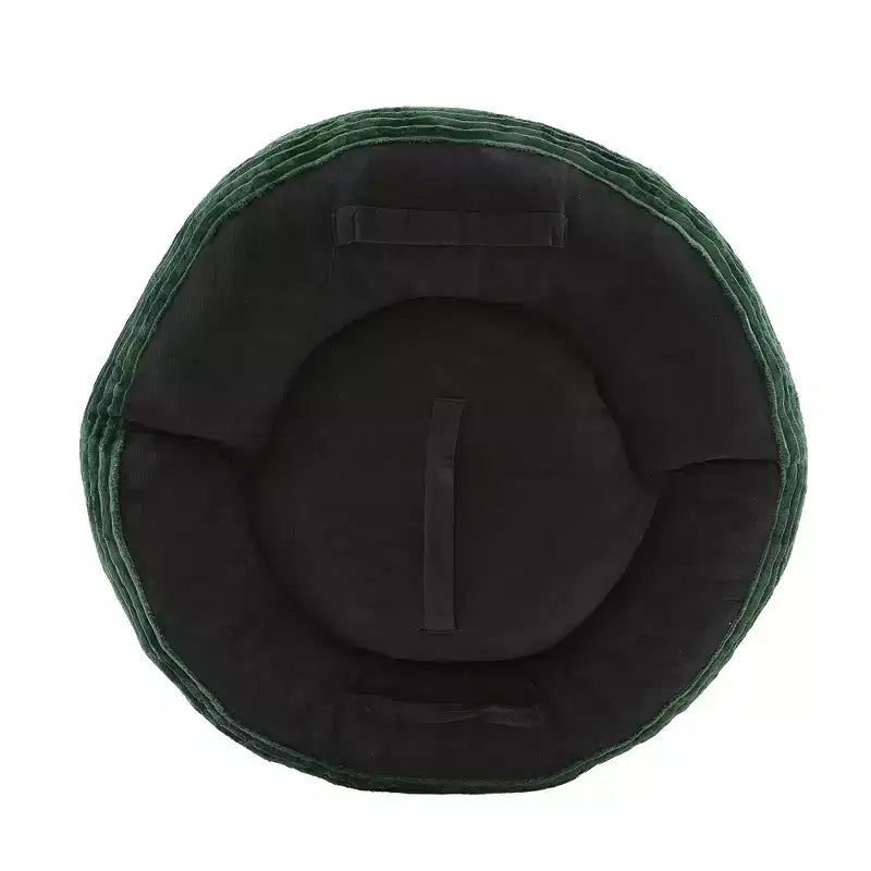 Sitzsacksofa für Erwachsene und Kinder, übergroßer Cord-Sitzsack mit 3 Kissen und Armlehnen für Wohnzimmer und Schlafzimmer