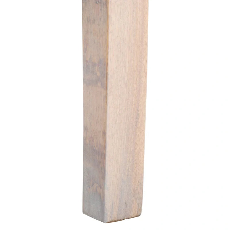 Set van 2 eetkamerstoelen van naturel rotan, 19W x 22D x 41H, boho-kuststijl