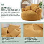 Fauteuil rond de relaxation ?C blanc/bleu/gris/jaune/orange/rouge rosé/bleu marine/vert, 1 ou 2 places