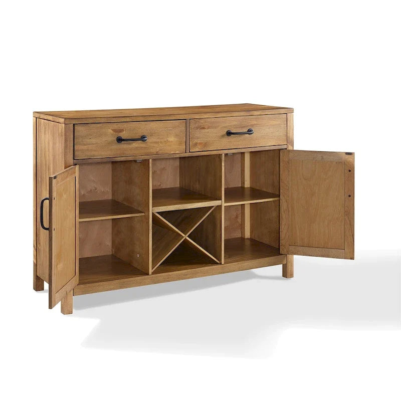 Crosley Roots buffetkast met naturel afwerking - 52  W x 18  D x 36  H