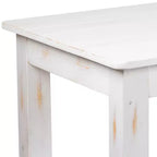 Flash Furniture rechthoekige boerderij-eettafel van massief grenenhout, 46 x 30