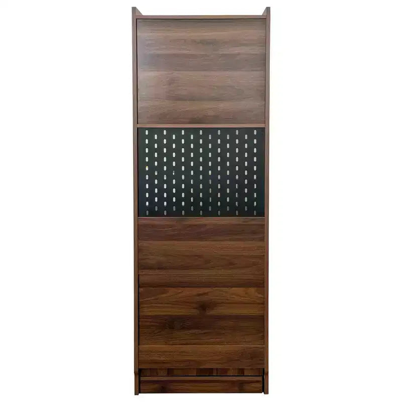 GDFStudio Sinclair moderner klappbarer Lerntisch aus Holz, 36, mit Stauraum