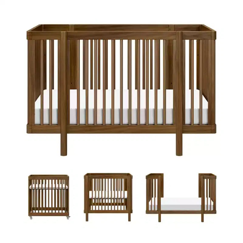 Berço convertível Babyletto Pogo 8 em 1 com kits de conversão para todas as fases