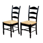 Simple Living Jessie Esszimmerstuhl mit Leiterlehne (2er-Set)