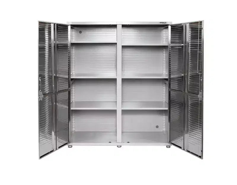 Seville Classics UltraHD extra brede opbergkastset van 2 delen, 60 x 24