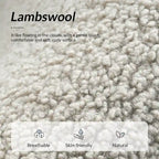 Sheila moderner Bouclé-Sessel, 30 W, mit Massivholzbeinen, 2er-Set von HULALA HOME