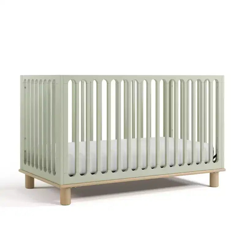 Storkcraft Sicily Deluxe 3-in-1 ombouwbaar babybed met uitvalbeveiliging voor peuters