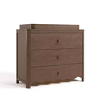 Storkcraft Casablanca 3-Drawer Dresser with Removable Changing Topper