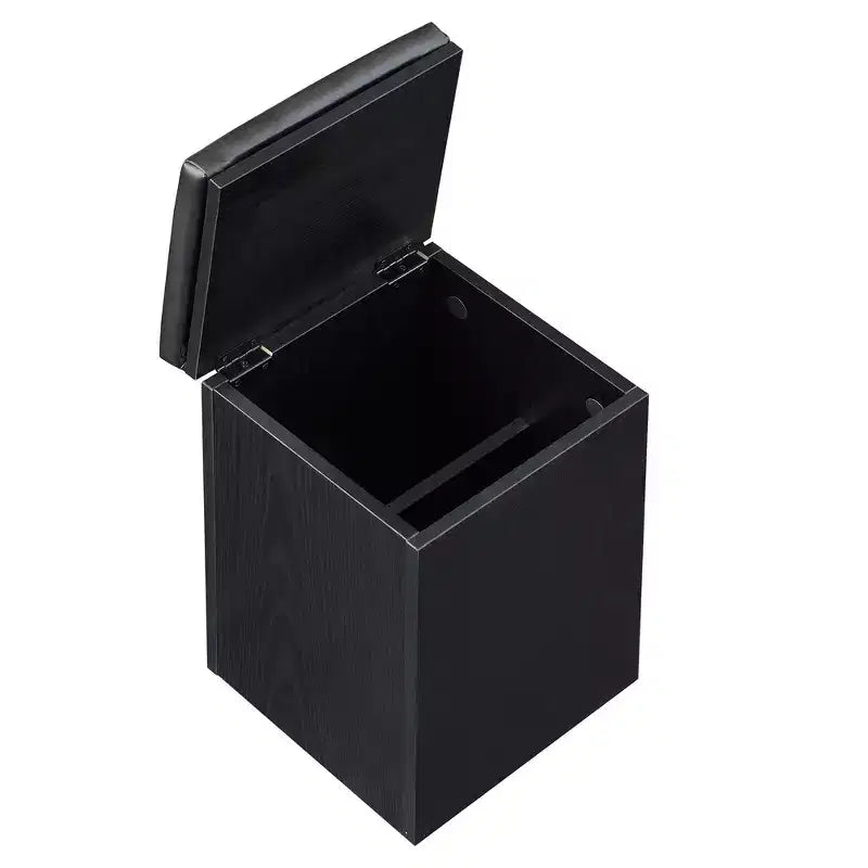 Table basse moderne multifonctionnelle à plateau relevable avec rangement caché, 4 tabourets et roulettes, idéale pour les espaces de vie modernes