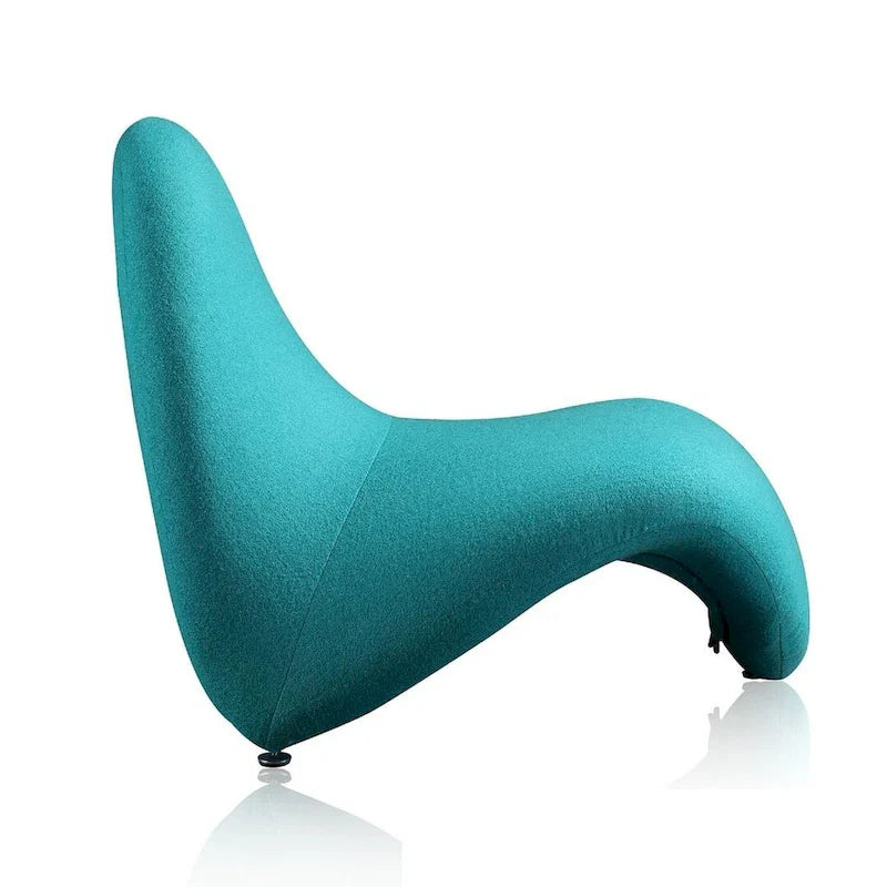 Fauteuil d’appoint en mélange de laine