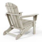 Polytrends Laguna Adirondack-Klappstuhl für die Terrasse, lichtecht und wetterbeständig