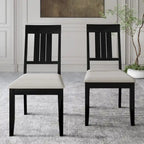 Set da pranzo classico in legno CraftPorch da 7 pezzi