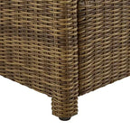 4-delige rotan zithoek voor buiten Bradenton - Crosley
