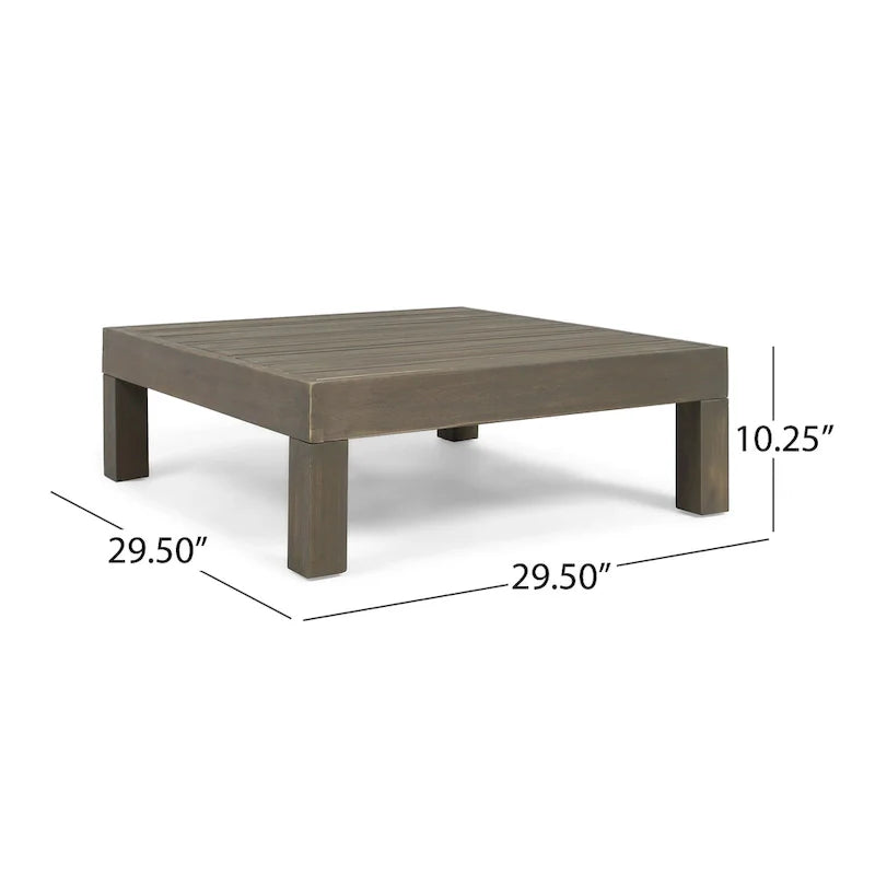 6-teiliges Outdoor-Sitzgruppen-Set aus Akazienholz Brava von Christopher Knight Home