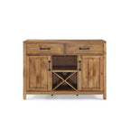Crosley Roots buffetkast met naturel afwerking - 52  W x 18  D x 36  H