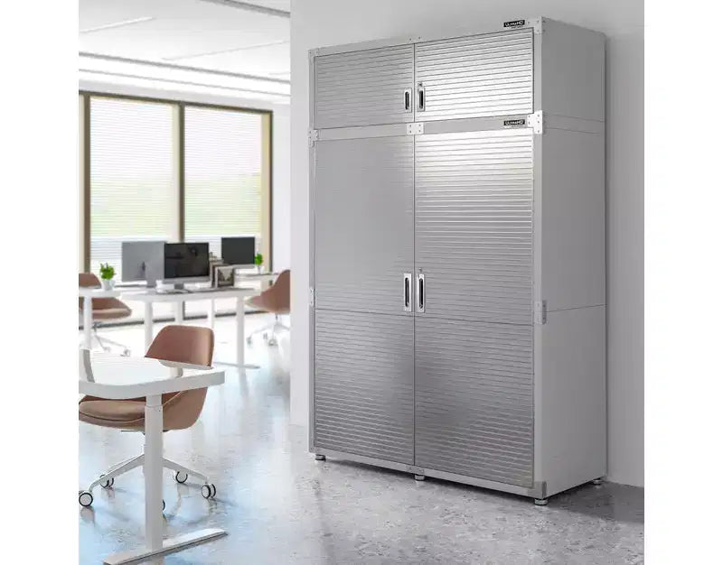 Seville Classics UltraHD extra brede opbergkastset van 2 delen, 60 x 24