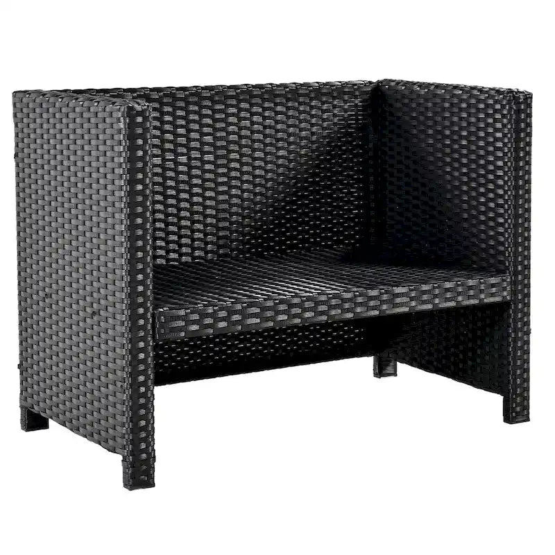 Spa Surround Spa-frame, vierkante modulaire loungeset voor buiten van rotan