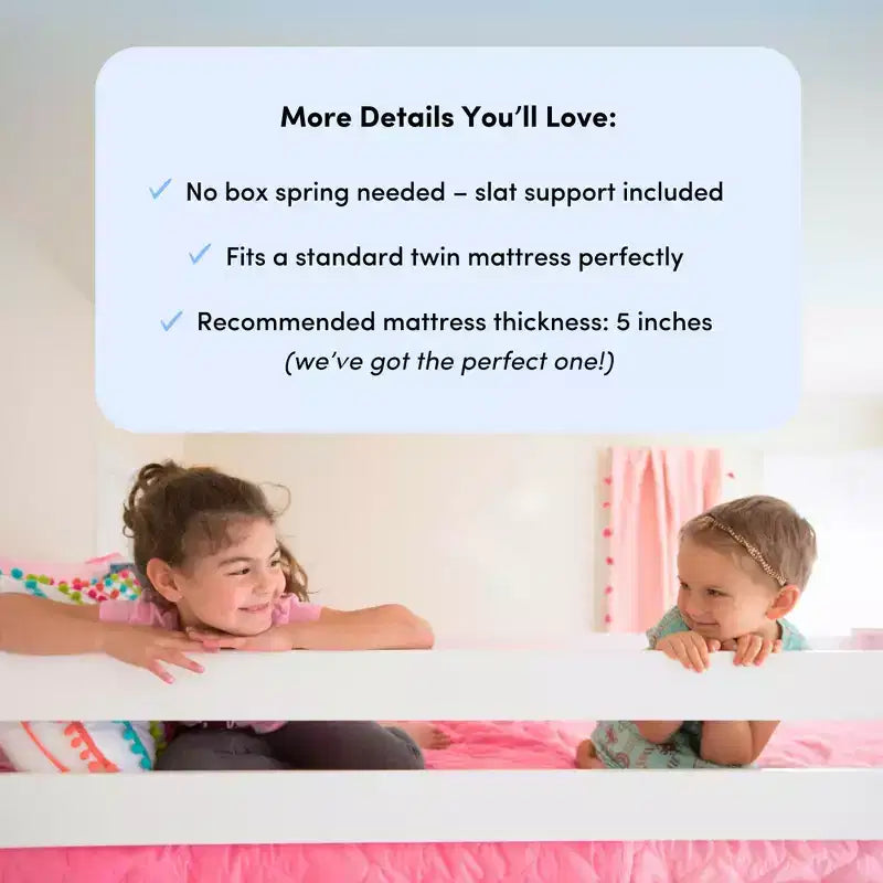 Beliche baixo Twin sobre Twin com escadas, escorrega fácil e cortina de camião de bombeiros