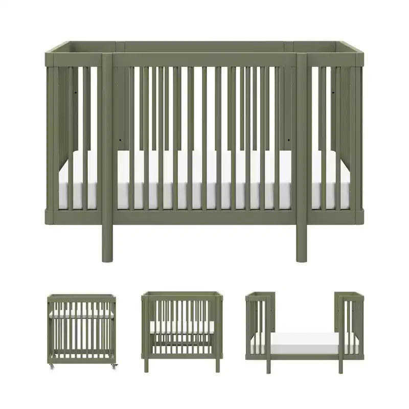 Berço convertível Babyletto Pogo 8 em 1 com kits de conversão para todas as fases